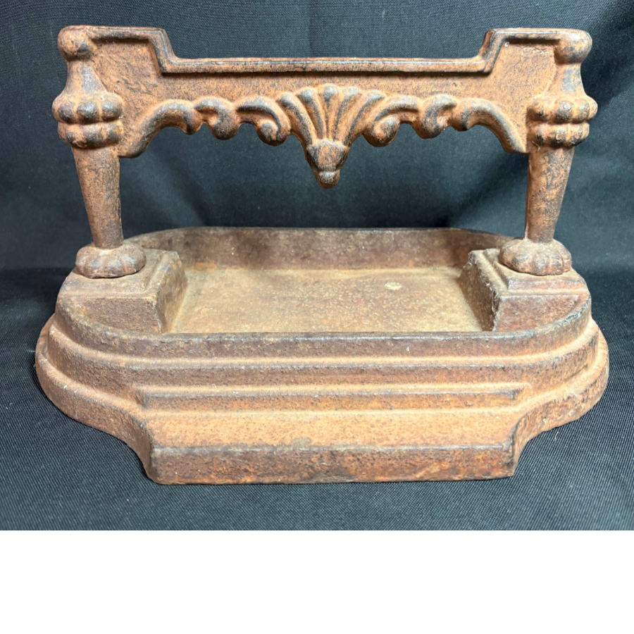 Victorian Cast Iron Boot Scraper - VIN1285L Victorian Cast Iron Boot Scraper - VIN1285L