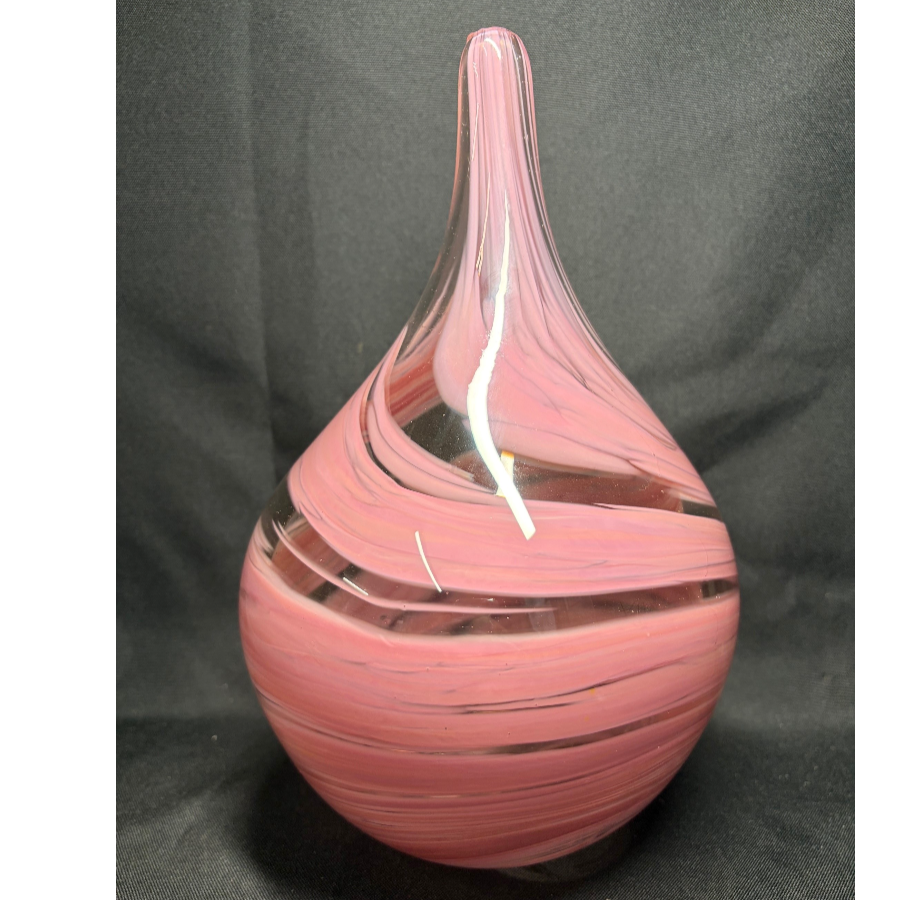 Mdina Glass Large Onion Vase - VIN1298T Mdina Glass Large Onion Vase - VIN1298T