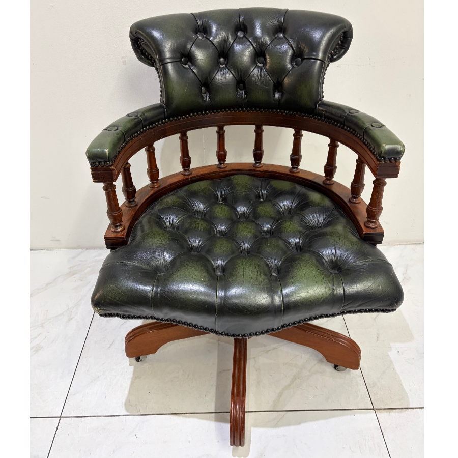 Vintage Chesterfield Captains Chair - VIN1299C