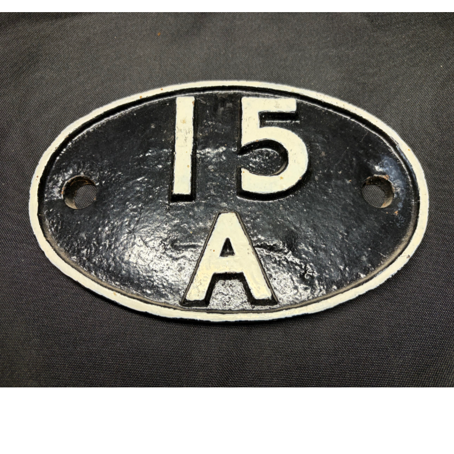 “15A” Shed Plate - VIN1293H