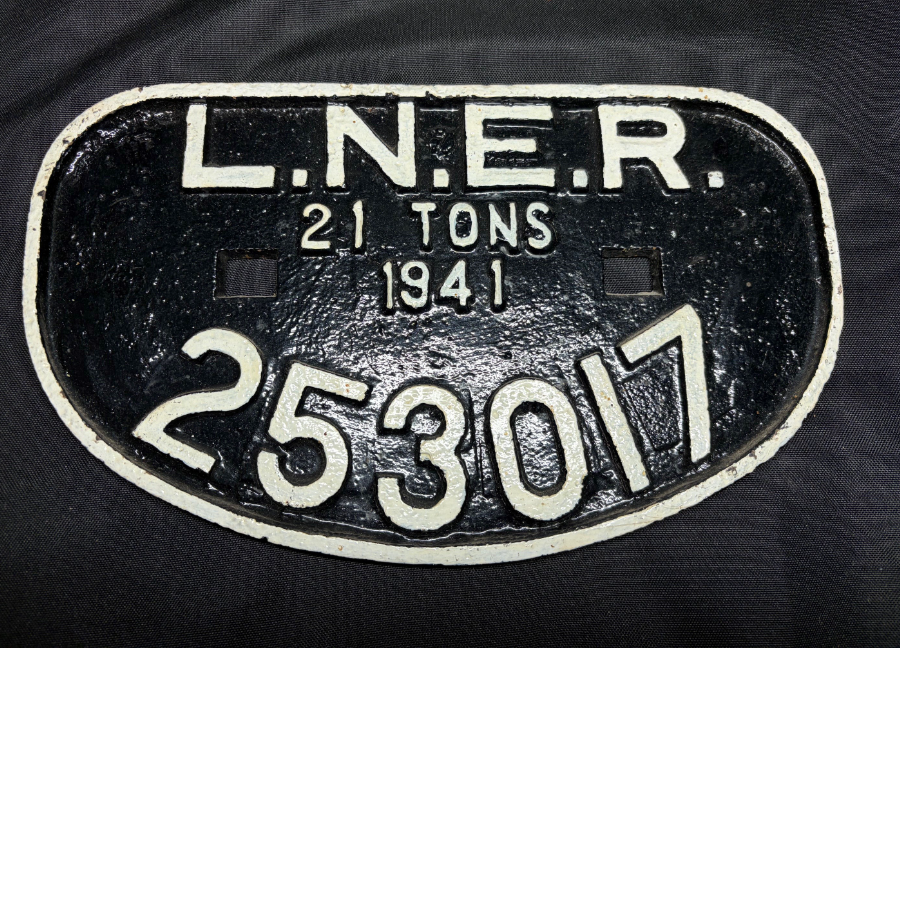 Original L.N.E.R 21 Tons 1941 Cast Iron 