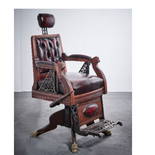 Original Antique 1880/90s “Archer Company” barber chair VIN158A