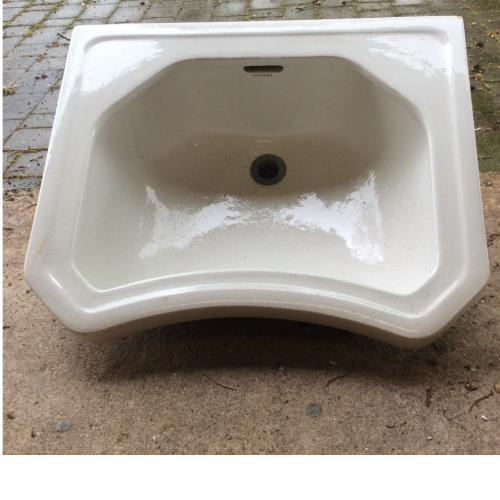 VINTAGE 1940'S VINTAGE GLAZED BASIN VIN391M