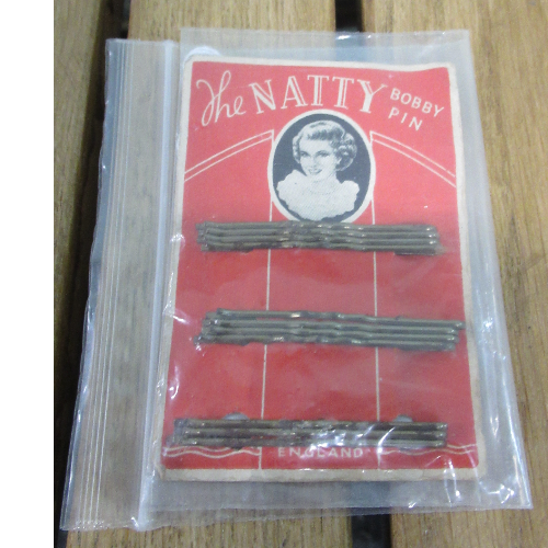 Vintage Original 'The Natty' Bobby Hair Pins VIN83N