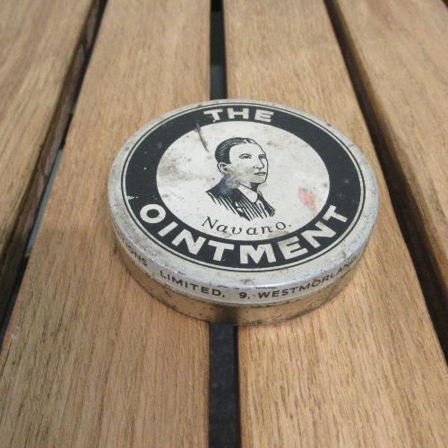 Vintage The Ointment 'Navona' Tin VIN216A
