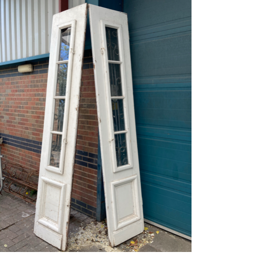 Vintage French pair of doors VIN536L Lutterworth Antiques