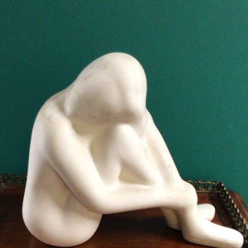Ceramic Figure of a “Women at Rest” VIN582V