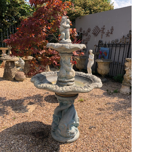 Two tier fountain VIN487A