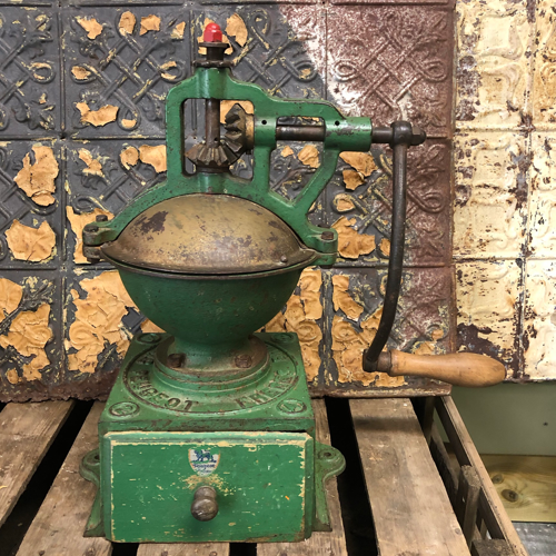 Vintage shop coffee grinder