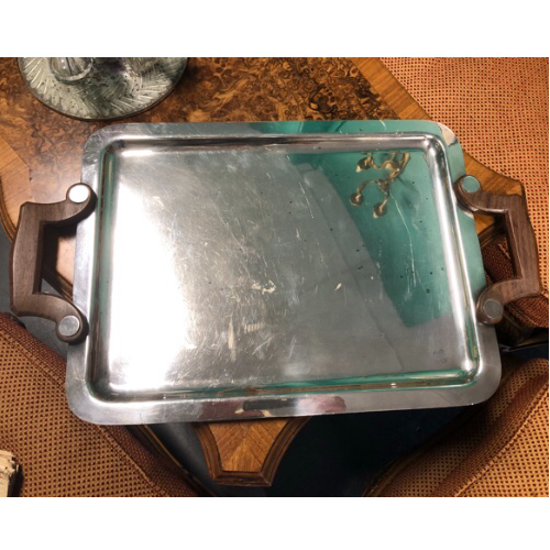 Vintage Christofle silver plated tray VIN622J