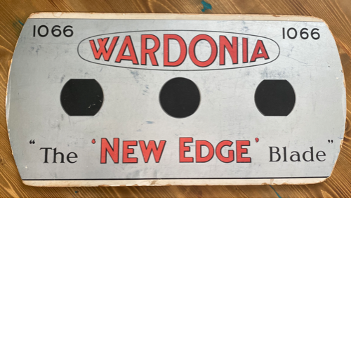 Vintage 1950's Wardonia Advertisement Sign VIN272B-623