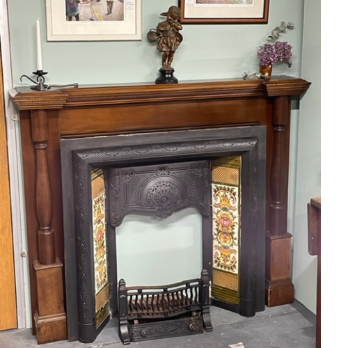 Cast iron fireplace VIN687C
