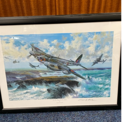 Mosquito print signed by Simon W. Atack VIN758X