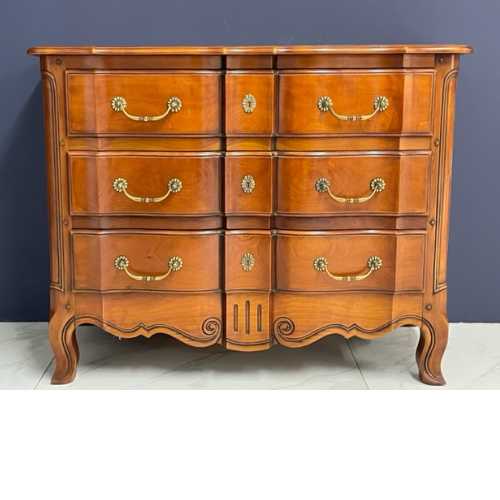 French Louis XV style serpentine Chest of drawers VIN765F