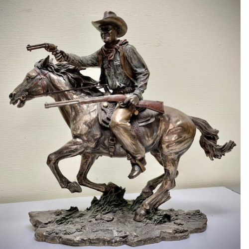 John Wayne on Horseback VIN768A